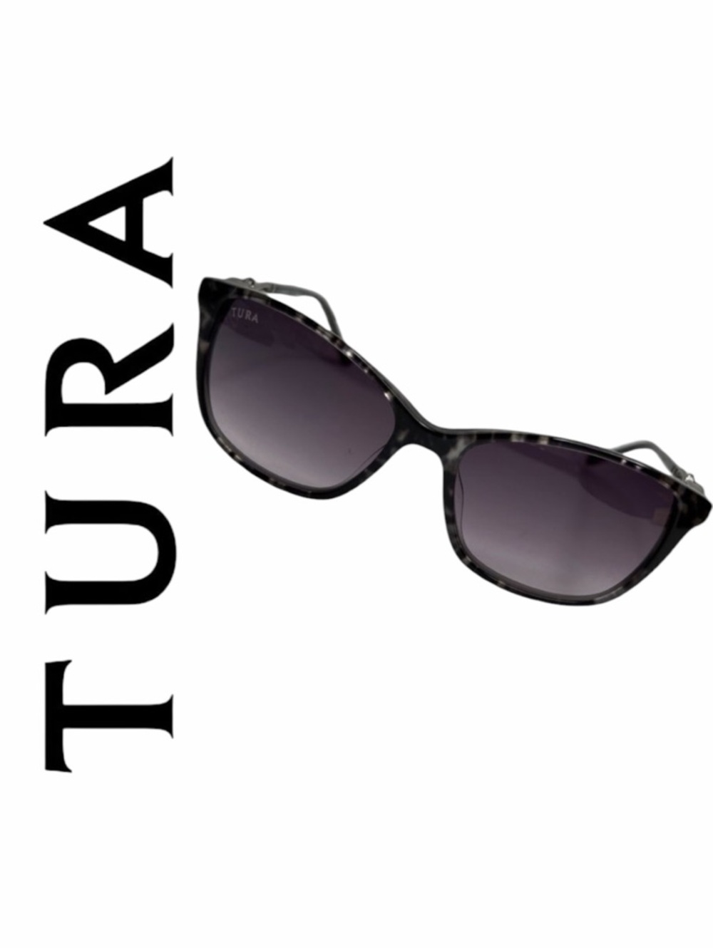 Tura Women’s Black Tortoise Shell Design Frames MOD 048BLK 52 15 135
